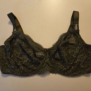 Simone Perele 42D Eden sage green bra